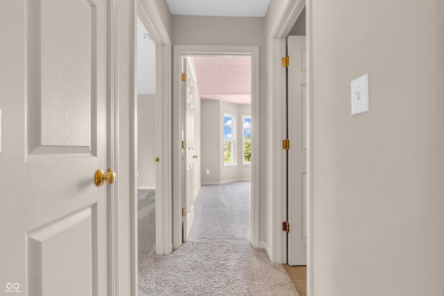 1139 Fernwood Way, Plainfield, IN 46168 - corridor with light carpet and baseboards