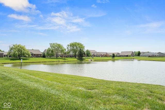 4659 W Otway Ln, New Palestine, IN 46163 - water view with nearby suburban area