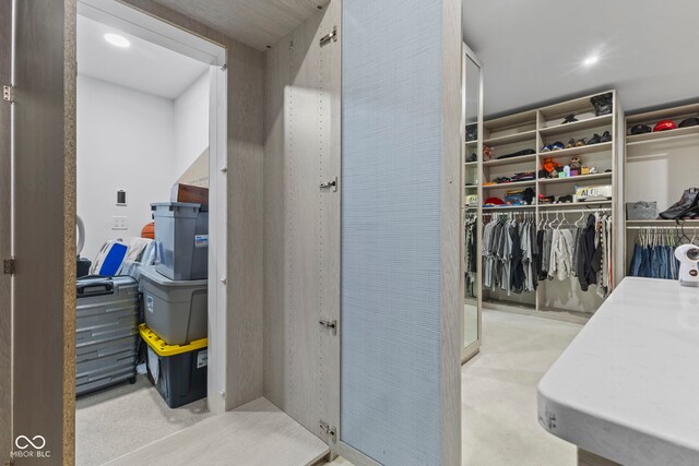 6230 E 56th St, Indianapolis, IN 46226 - walk in closet featuring carpet