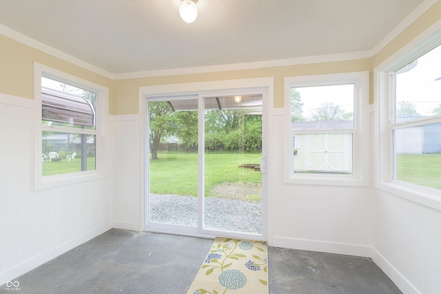125 S Alfonte St, Ingalls, IN 46048 - doorway with concrete floors and plenty of natural light