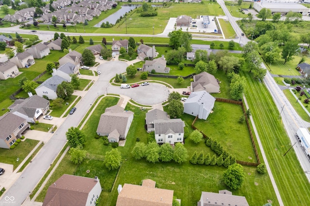 6026 Pennyworth Cir, Indianapolis, IN 46203 - aerial view of property's location featuring nearby suburban area