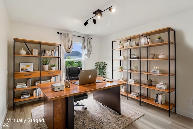 951 Parker Ln, Westfield, IN 46074 - office area with wood finished floors