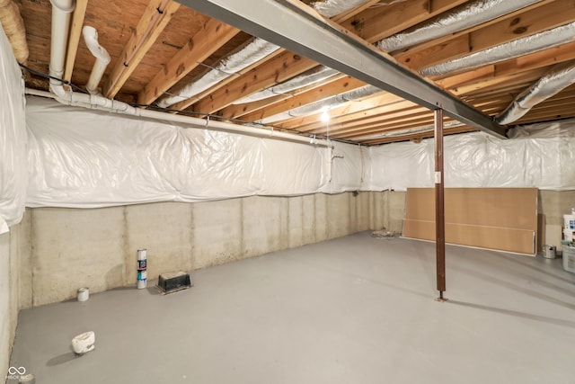 951 Parker Ln, Westfield, IN 46074 - view of unfinished basement