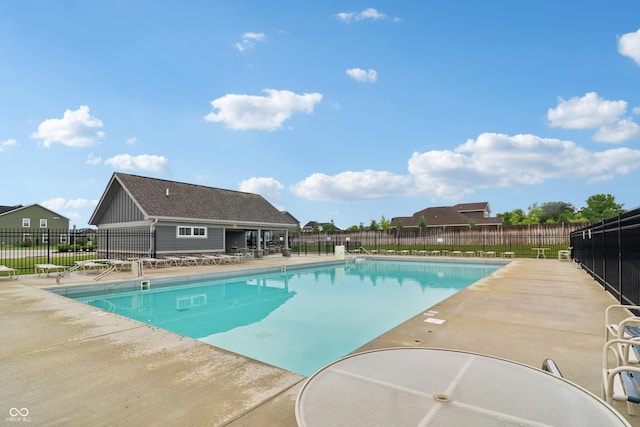 951 Parker Ln, Westfield, IN 46074 - community pool featuring a patio area and fence