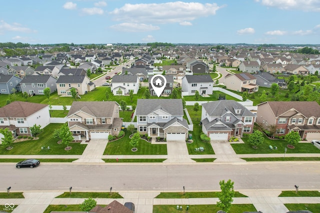 951 Parker Ln, Westfield, IN 46074 - aerial view of residential area