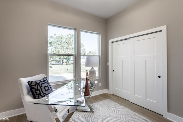 43 N Walcott St, Indianapolis, IN 46201 - office space with wood finished floors and baseboards