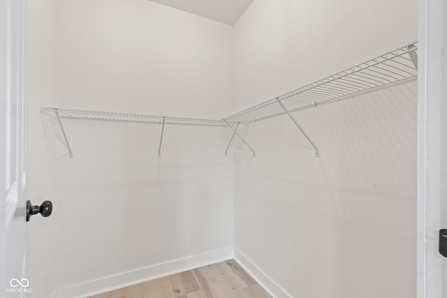 1108 N Ritter Ave, Indianapolis, IN 46219 - spacious closet with light wood-style floors