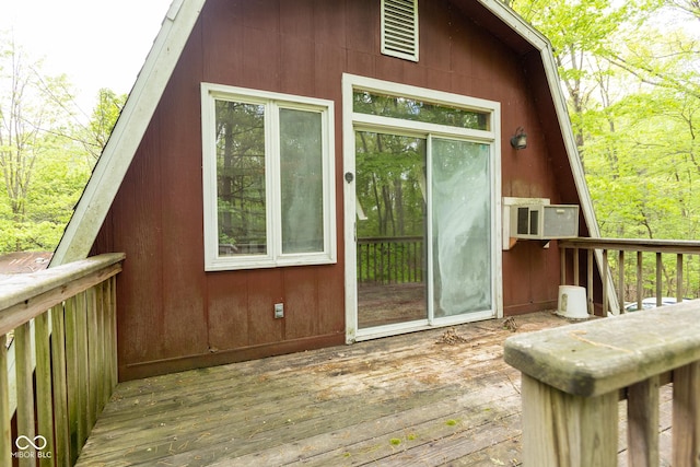 view of deck