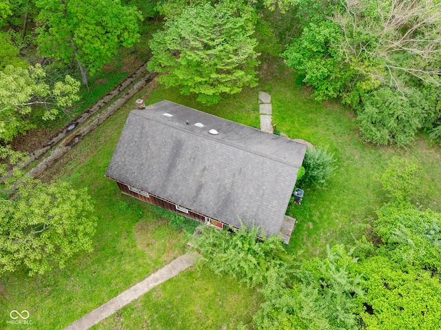aerial view of property and surrounding area