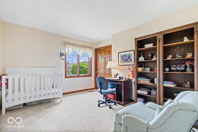 12082 Old Stone Dr, Indianapolis, IN 46236 - carpeted office with baseboards
