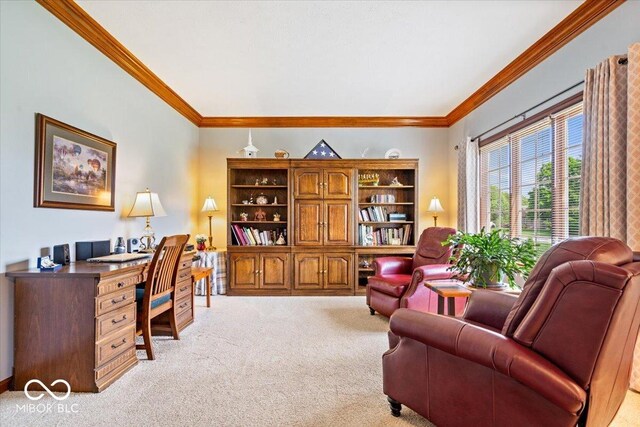 12082 Old Stone Dr, Indianapolis, IN 46236 - office space with light colored carpet and ornamental molding