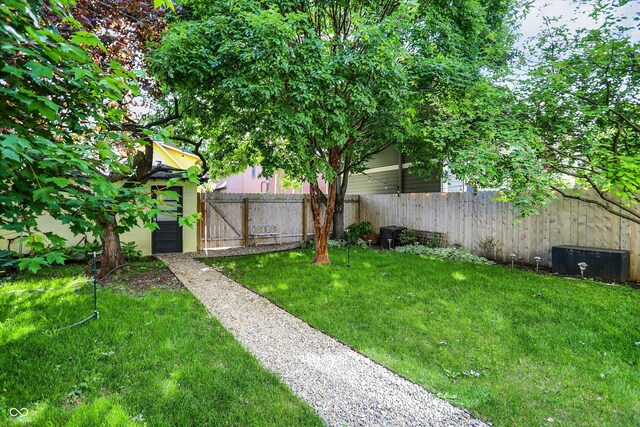 847 N Park Ave, Indianapolis, IN 46202 - view of yard