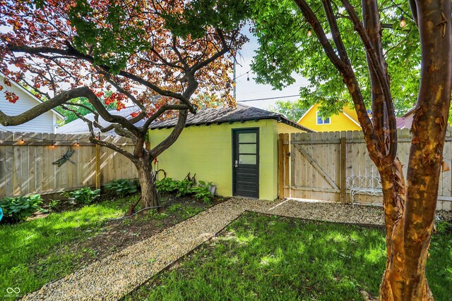 847 N Park Ave, Indianapolis, IN 46202 - view of outdoor structure featuring a gate