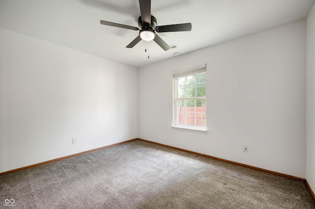 6715 Wandering Way, Indianapolis, IN 46241 - carpeted spare room with ceiling fan and baseboards