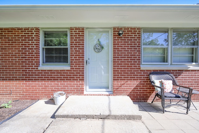 6310 E County Road 200 S, Butlerville, IN 47223 - view of exterior entry with brick siding