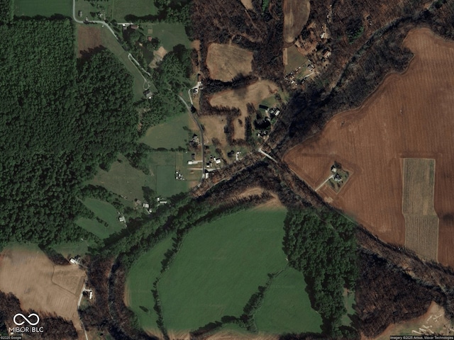 6310 E County Road 200 S, Butlerville, IN 47223 - aerial map of property and surrounding area