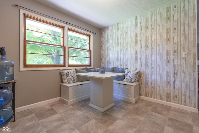 6310 E County Road 200 S, Butlerville, IN 47223 - dining space with baseboards and wallpapered walls