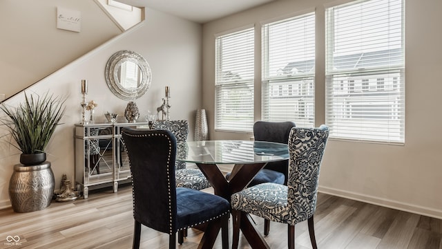 747 Tuxedo Dr, Westfield, IN 46074 - dining area featuring light wood-style floors and baseboards