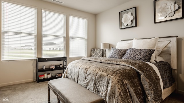 747 Tuxedo Dr, Westfield, IN 46074 - carpeted bedroom with multiple windows and baseboards
