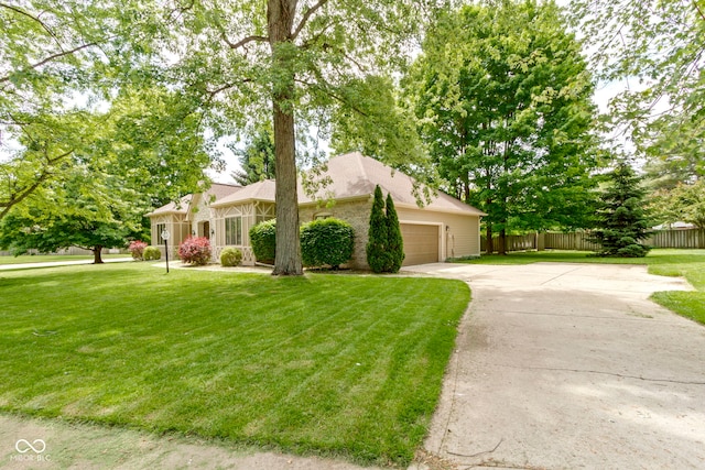1941 Orchard Ct, Carmel, IN 46280 - view of front facade featuring driveway and a garage