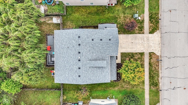 view of subject property