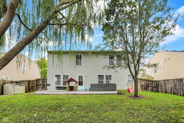 view of back of property