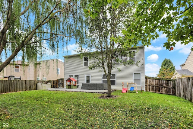 view of rear view of property
