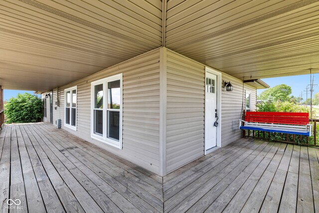1237 W State Rd 38, Pendleton, IN 46064 - view of deck