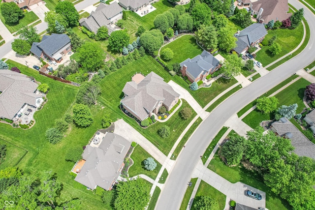 4368 W Eagle Trce, New Palestine, IN 46163 - aerial perspective of suburban area