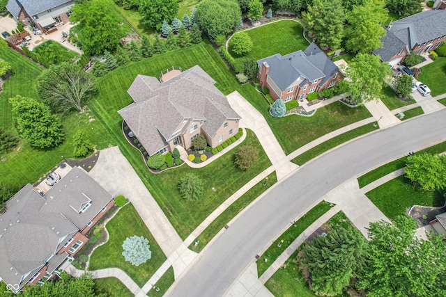 4368 W Eagle Trce, New Palestine, IN 46163 - aerial view of property's location with nearby suburban area