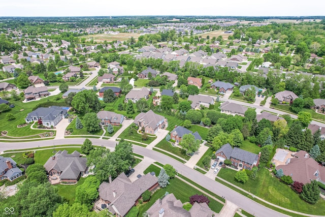 4368 W Eagle Trce, New Palestine, IN 46163 - aerial view of property's location with nearby suburban area