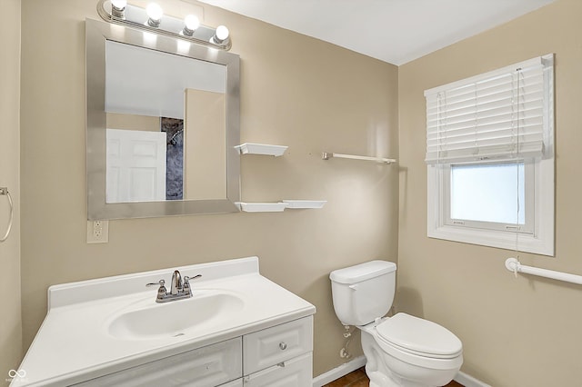 425 Aiken St, Hope, IN 47246 - bathroom featuring toilet and vanity