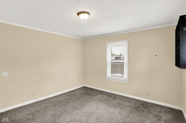 425 Aiken St, Hope, IN 47246 - carpeted spare room with ornamental molding