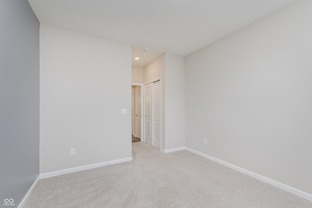 6465 Wasco Dr, Whitestown, IN 46075 - carpeted spare room with baseboards and recessed lighting