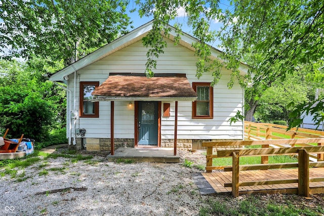 1523 E Mills Ave, Indianapolis, IN 46227 - view of front of home featuring a shingled roof