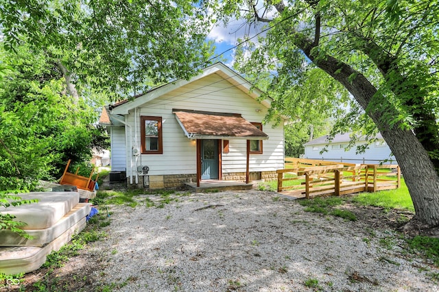 1523 E Mills Ave, Indianapolis, IN 46227 - view of front of home featuring roof with shingles