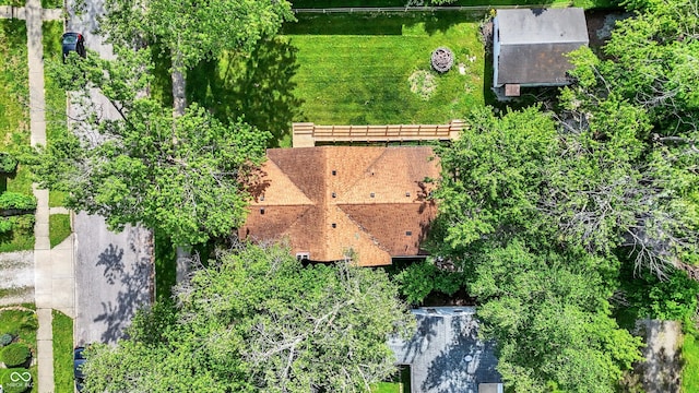 1523 E Mills Ave, Indianapolis, IN 46227 - view from above of property
