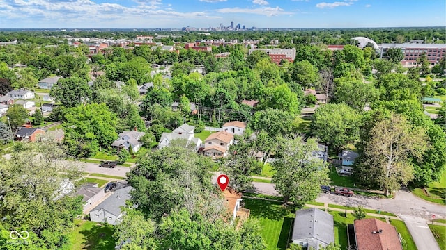 1523 E Mills Ave, Indianapolis, IN 46227 - aerial view of residential area