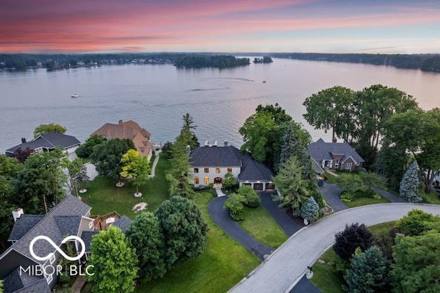 11715 Landings Dr, Indianapolis, IN 46256 - aerial view of a nearby body of water