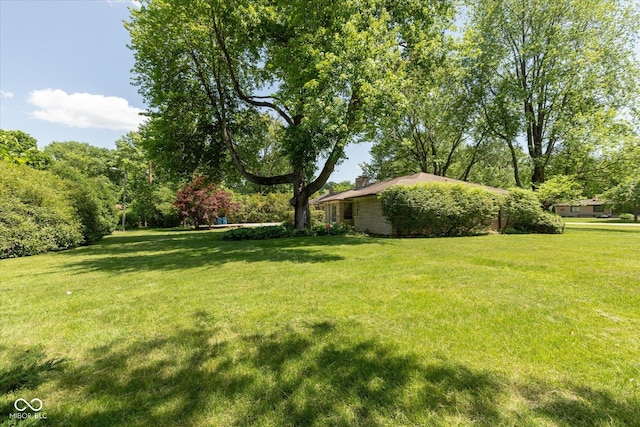 7401 Spring Mill Rd, Indianapolis, IN 46260 - view of green lawn