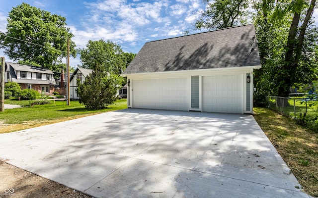 5682 Broadway St, Indianapolis, IN 46220 - view of garage
