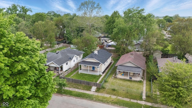 2030 Houston St, Indianapolis, IN 46218 - aerial perspective of suburban area