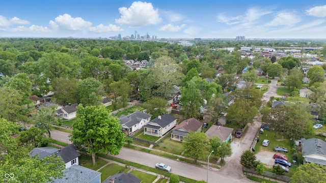 2030 Houston St, Indianapolis, IN 46218 - aerial view of property and surrounding area with nearby suburban area