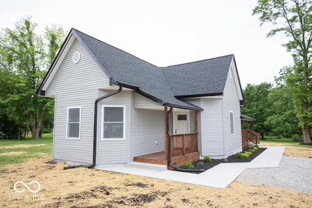 6805 N Base Rd, North Vernon, IN 47265 - view of front of property with a shingled roof