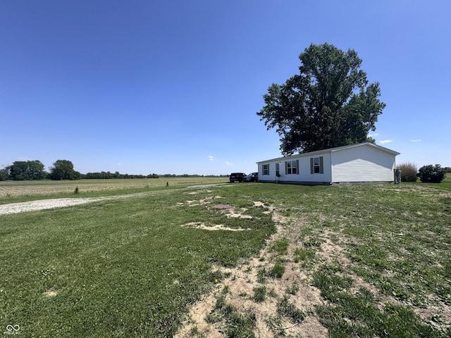 216 E Wabash St, Wingate, IN 47994 - view of green lawn featuring a view of countryside