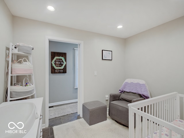 3659 Watson Rd, Indianapolis, IN 46205 - bedroom with recessed lighting and baseboards