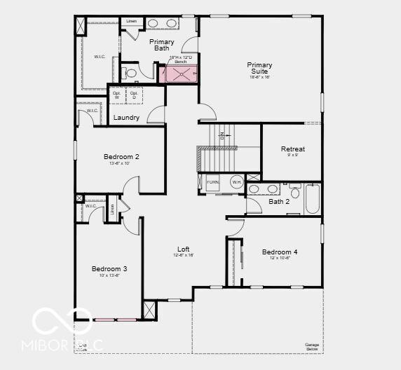 1126 Bevy Blvd, Danville, IN 46122 - property floor plan