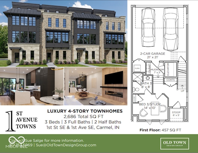 120 First Ave SE, Carmel, IN 46032 - view of a document with multiple images