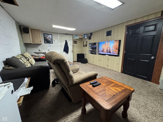 144 S 7th Ave, Beech Grove, IN 46107 - living area featuring carpet