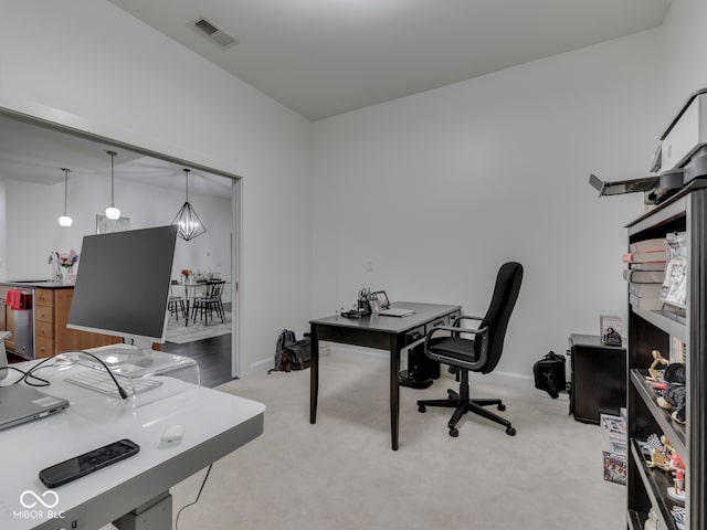222 N E St Unit 103, Indianapolis, IN 46204 - carpeted office with baseboards